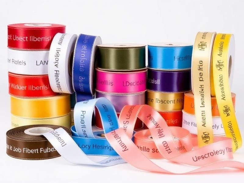Custom Printed Ribbons Dubai | Branded Satin & Grosgrain Ribbons | MASS